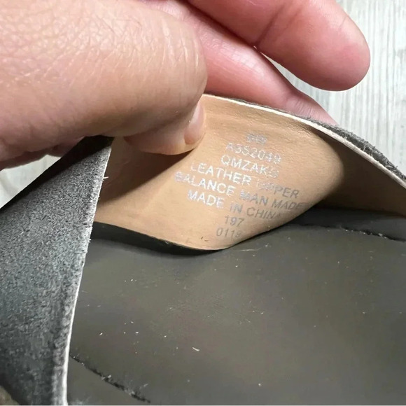 NWOT Marc Fisher Zako Suede Espadrille 6W - Picture 4 of 8